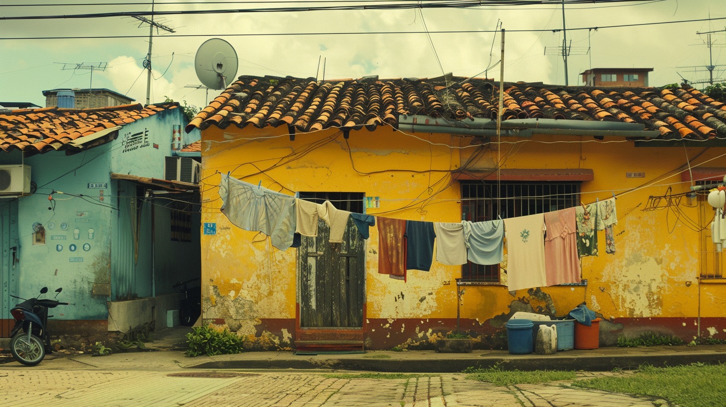 Economic Inequality and Crime that's present in dangerous and poor Brazil Neighbourhoods