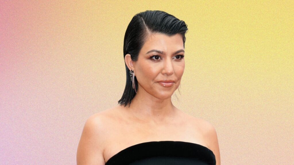 American Media Personality Kourtney Kardashian