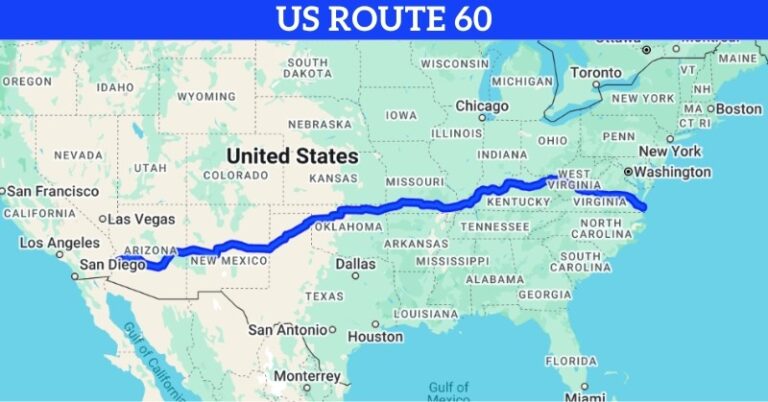 12 Longest Highways In The USA In 2025 And Which One Is The Best For A US Route 60 Map 768x402