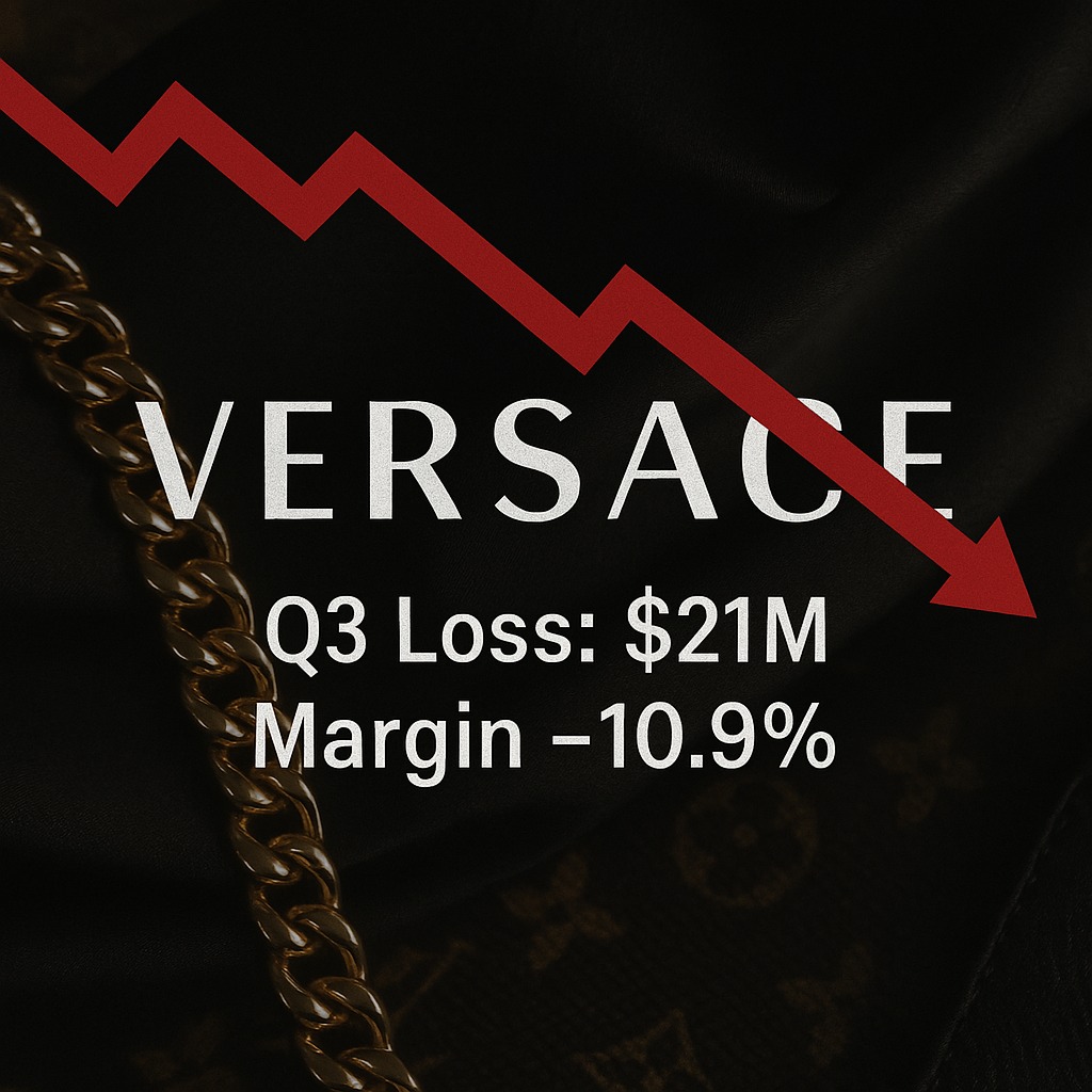 Under Capri Holdings' ownership, Versace experienced notable financial challenges.