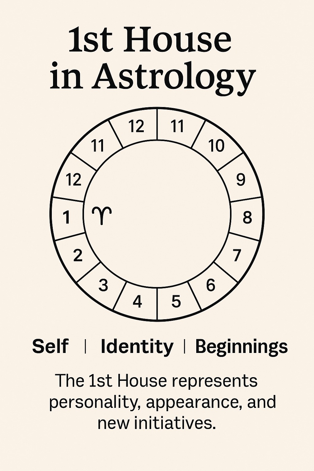 1st House in Astrology