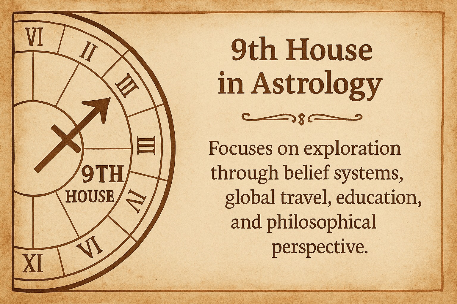 9th House in Astrology