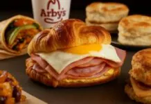 Arby's Breakfast Menu