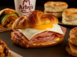 Arby's Breakfast Menu