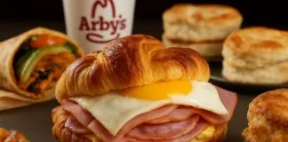 Arby's Breakfast Menu