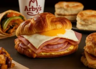 Arby's Breakfast Menu