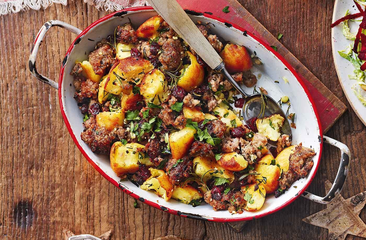 Breakfast Hash With Roasted Potatoes Leftovers