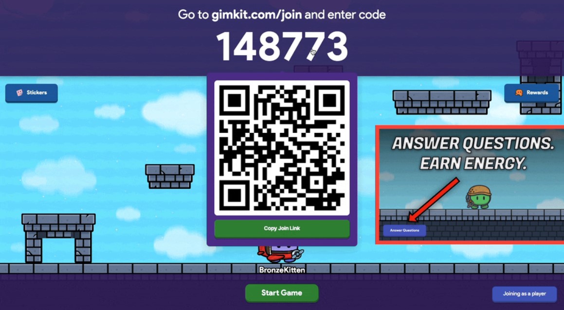 Gimkit QR Code