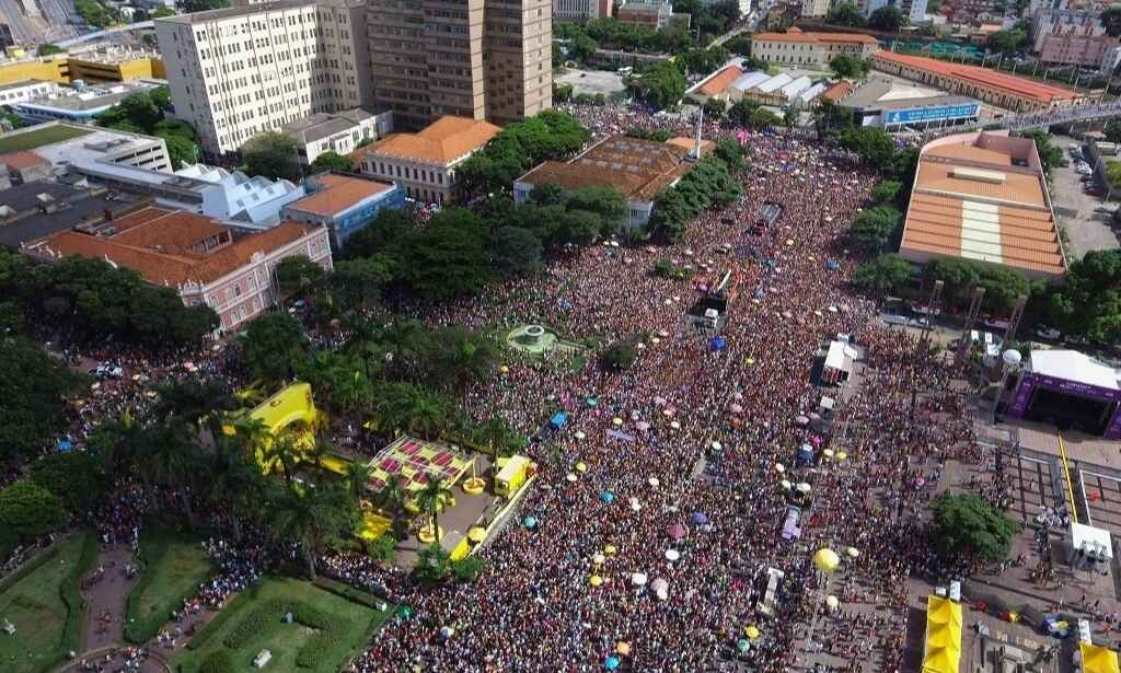 Belo Horizonte Carnival Millions of People in The Streets