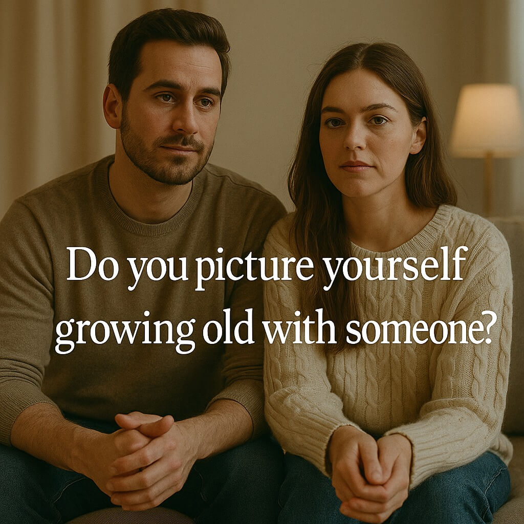 Do you picture yourself growing old with someone?