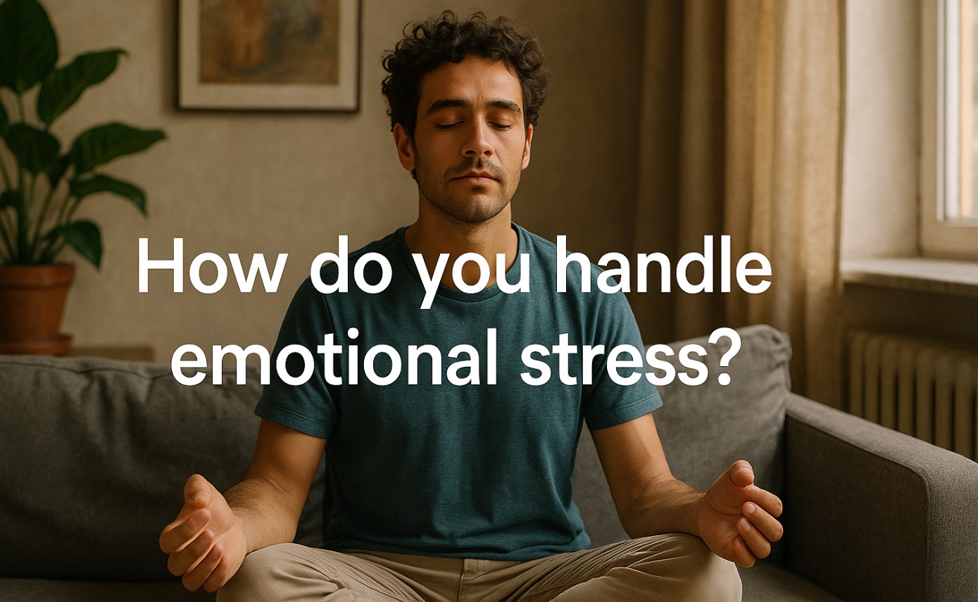 How do you handle emotional stress?