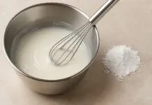 Icing with Powdered Sugar