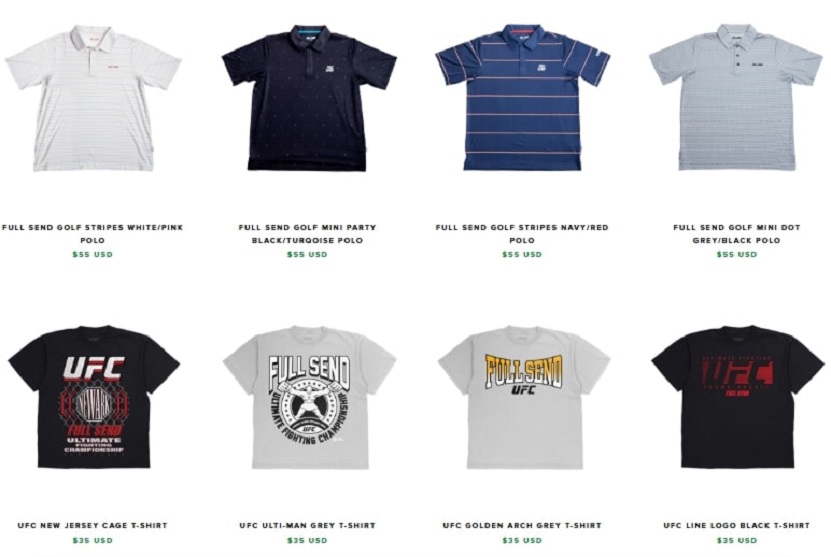 Full Send clothing brand