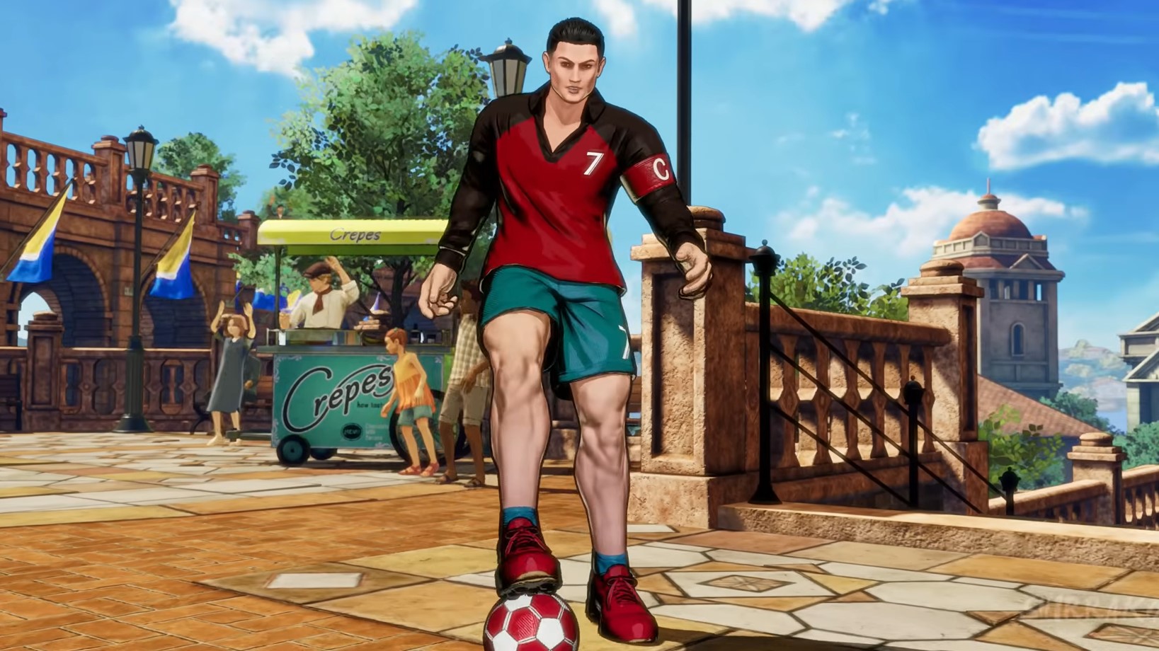 Cristiano Ronaldo in Fatal Fury