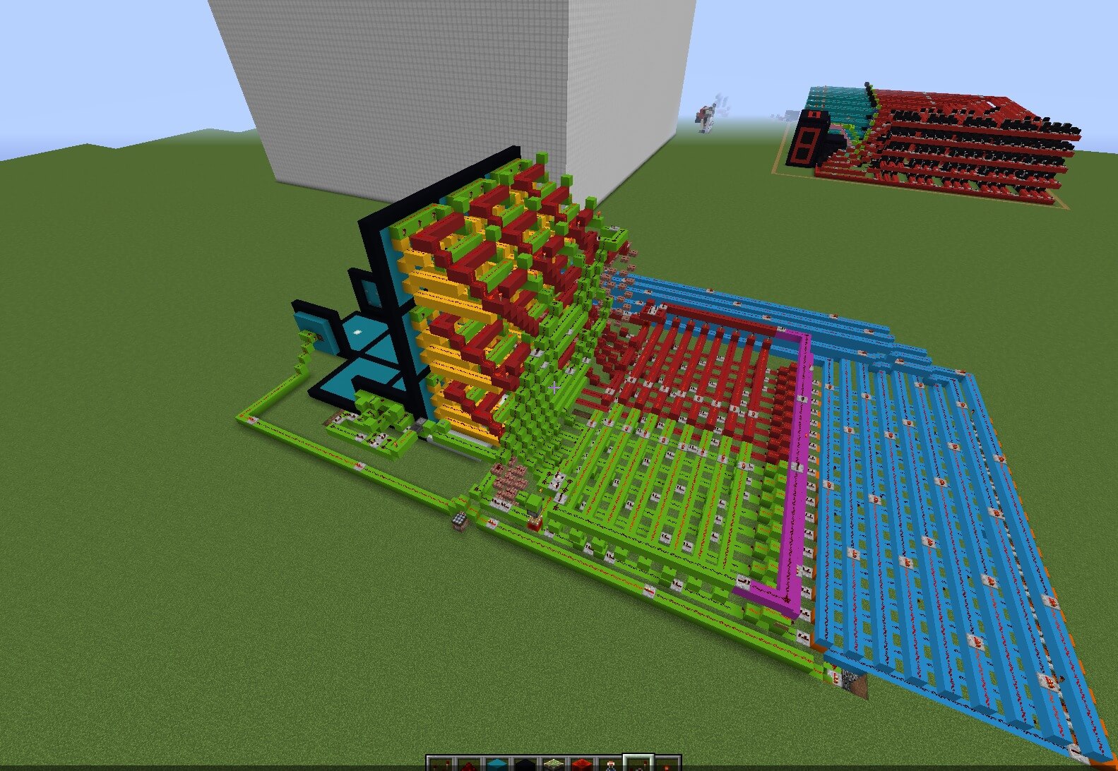 Large Redstone Machines Minecraft