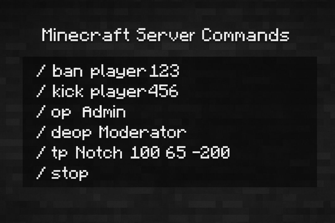 Full Minecraft Commands Guide: Minecraft Server Commands, Minecraft ...