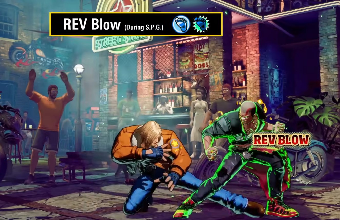 REV Blow in Fatal Fury