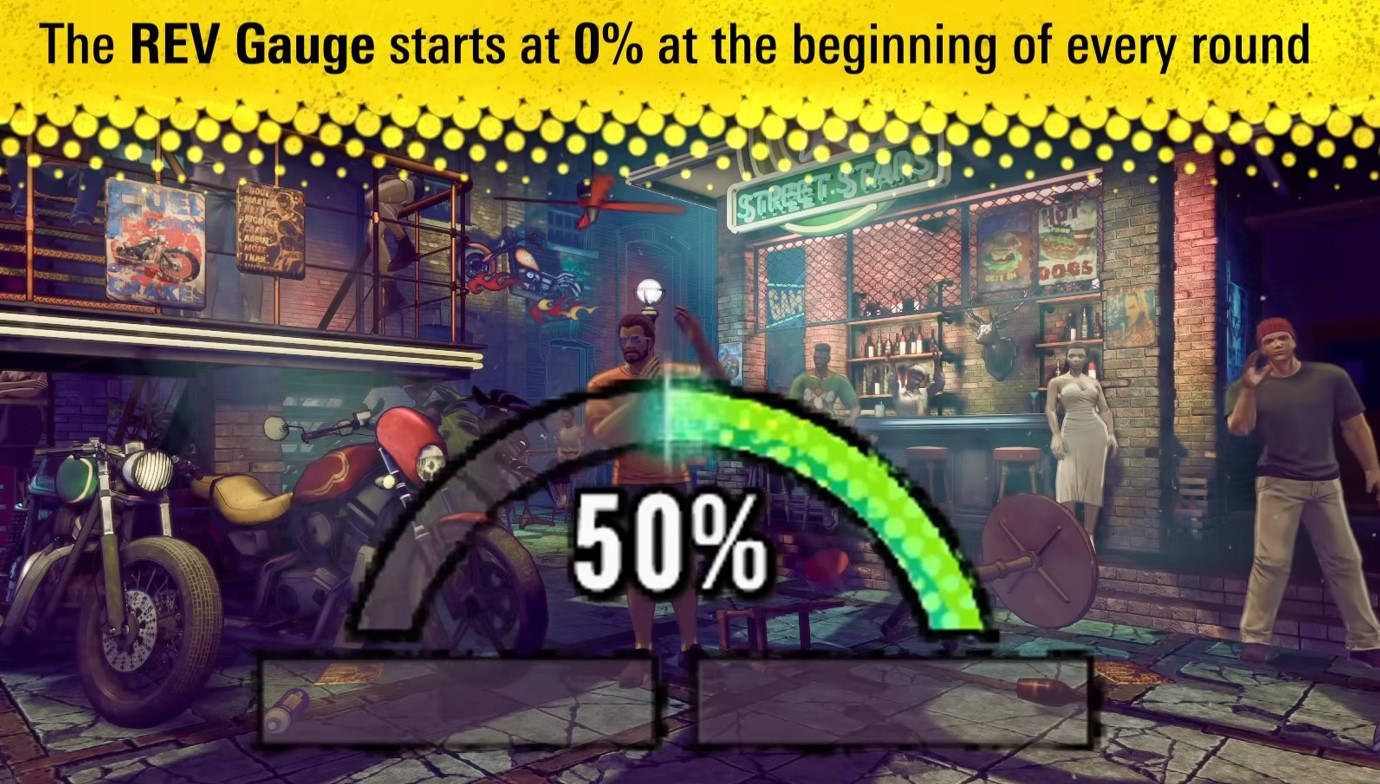 REV Meter in Fatal Fury: City of the Wolves