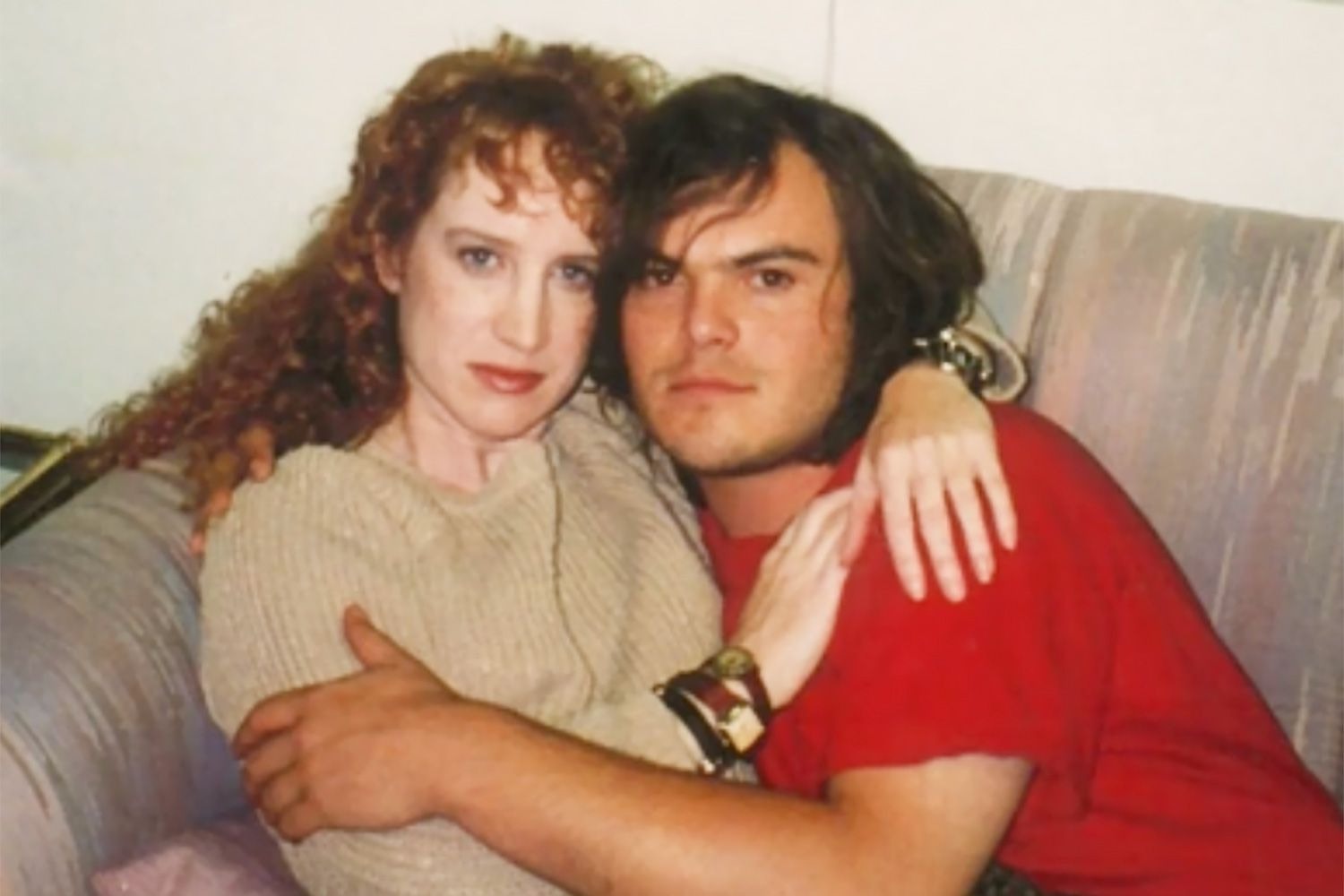 Young Kathy Griffin during her relationship with Jack Black