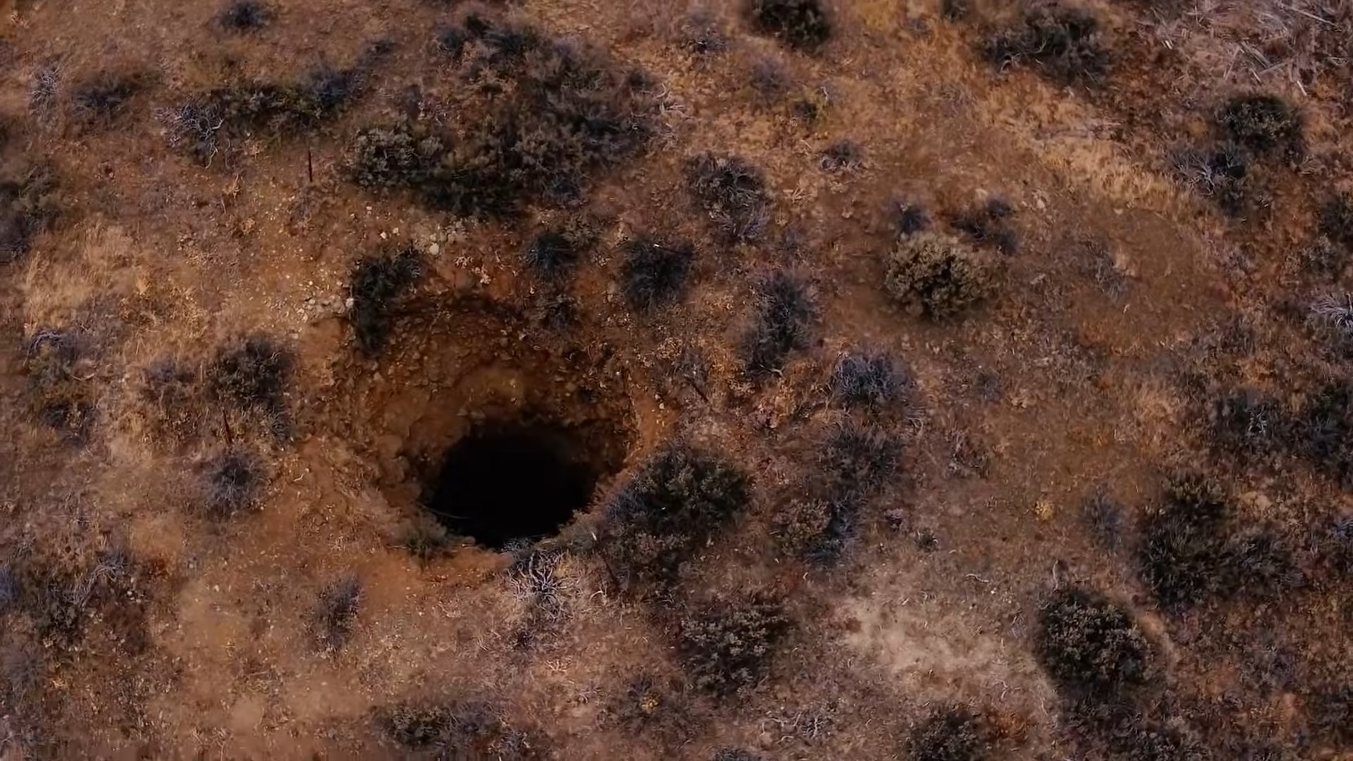 Aerial Image of Mel's Hole