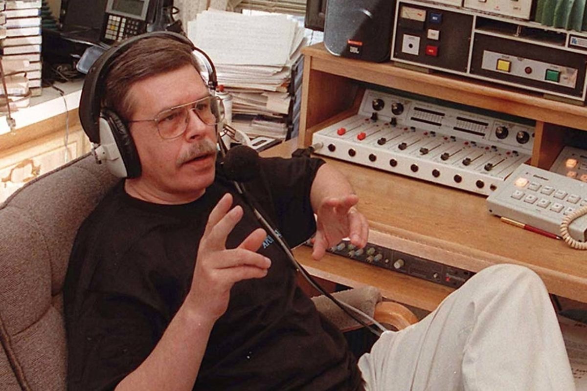 Art Bell in his studio.