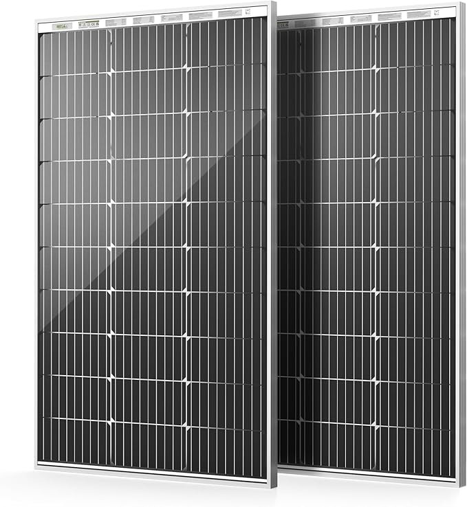 HQST Bifacial 200 Watt 12V Solar Panel