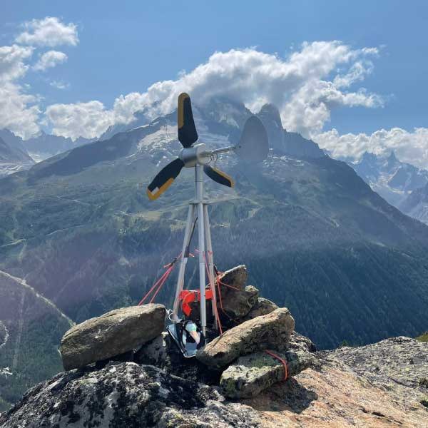 Image of Infinite Air 5T while being used on a camping trip.