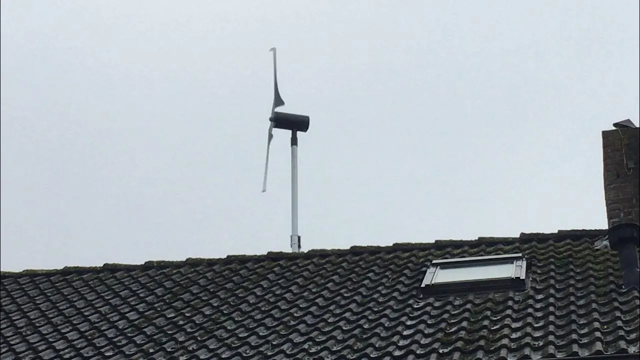 Sky Wind Wind Generator Powering a Private Home