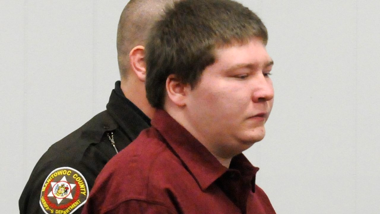 Brendan Dassey during trial.