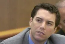 Image of Scott Peterson in court.