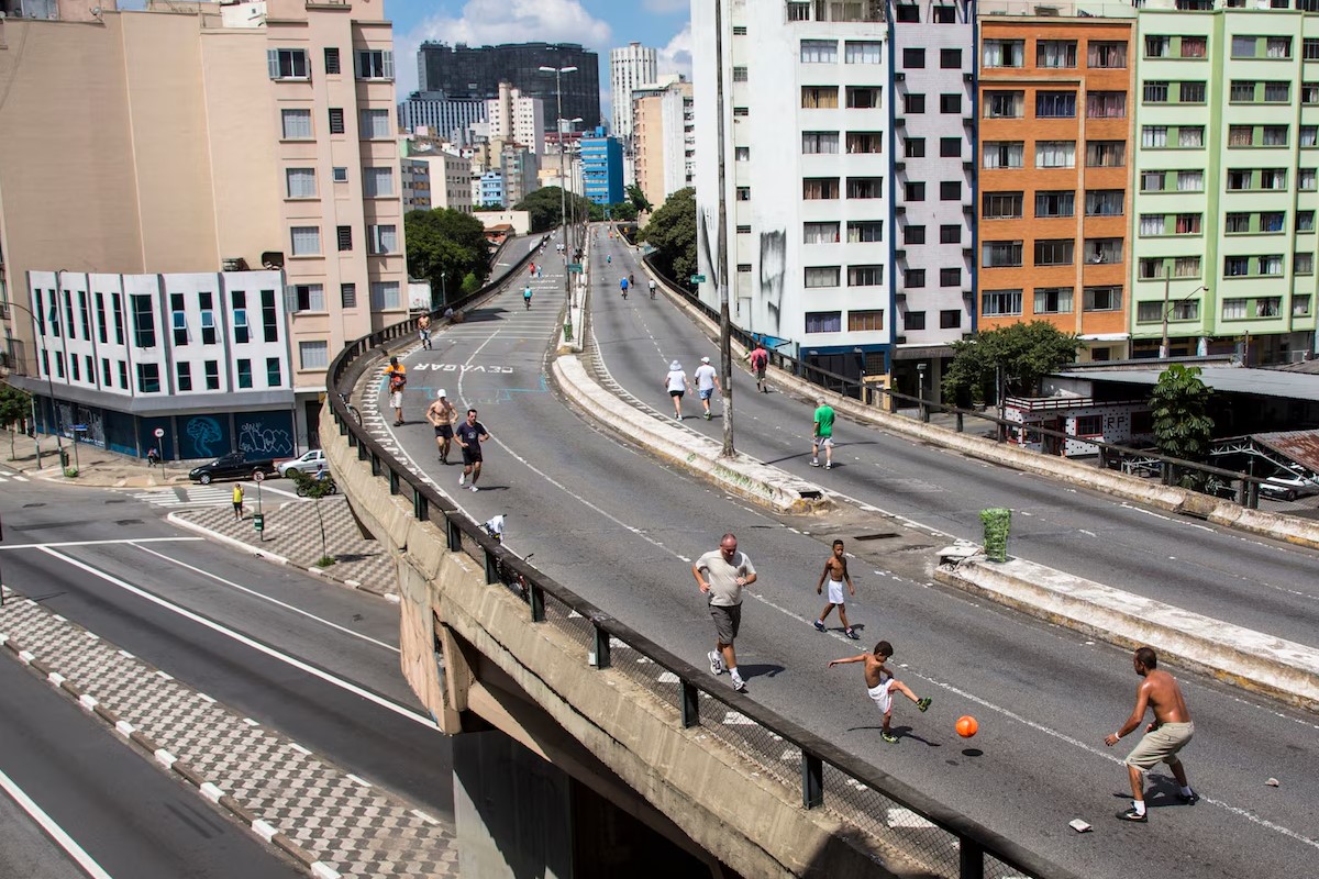 The Minhocão Sao Paulo