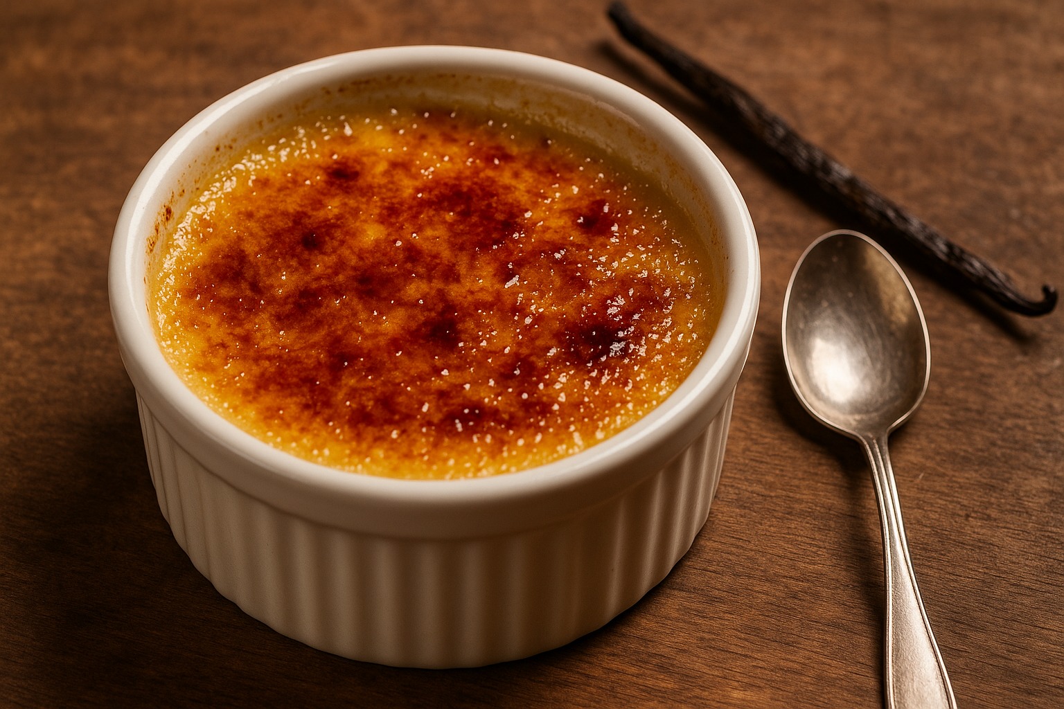 Crème Brûlée is French. They say the best one is made in France. Never question that.