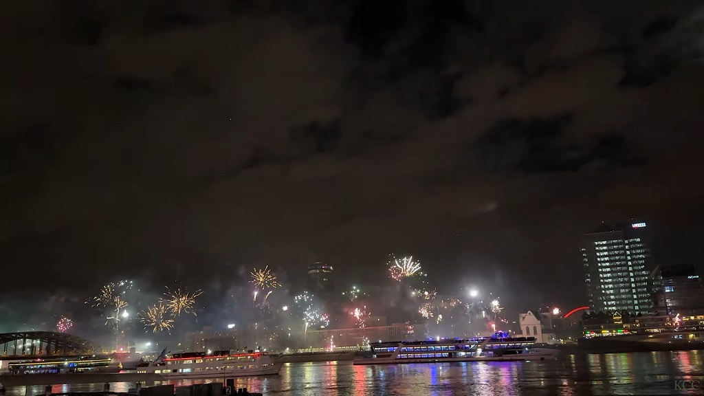 Cologne New Year Eve Fireworks